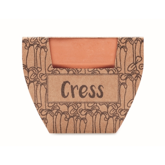 Terrakotta-Topf Kresse