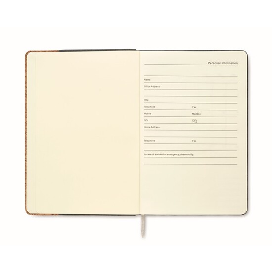 DIN A5 Notizbuch RPET-Filz