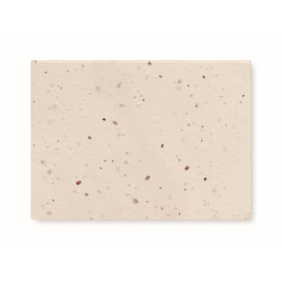 Notiz-Set mit Blumensamen