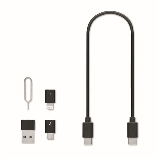 Kabel-Set mit Ladestation 15W