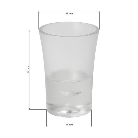 Schnapsglas "Frosted", 2 cl