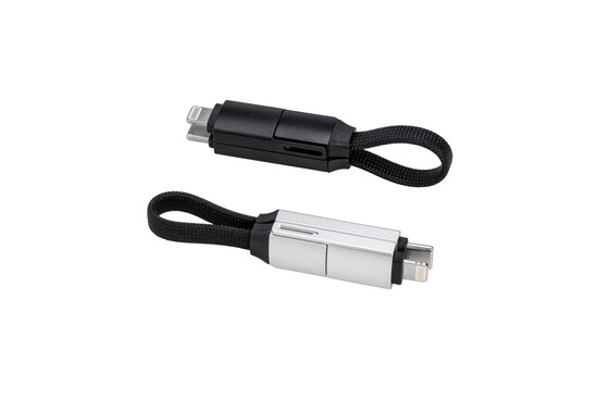 CONNECT Kabel 100W silbern