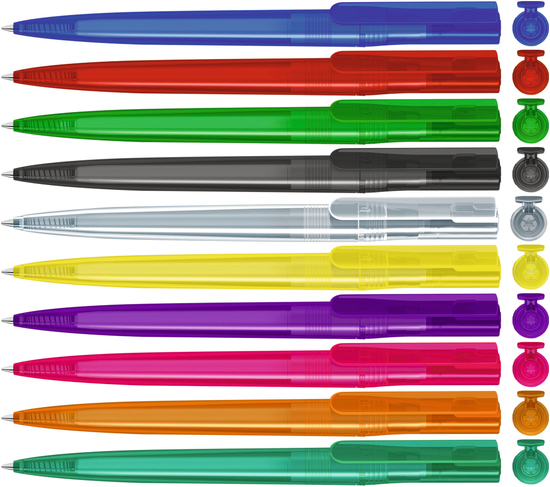 RECYCLED PET PEN switch transparent