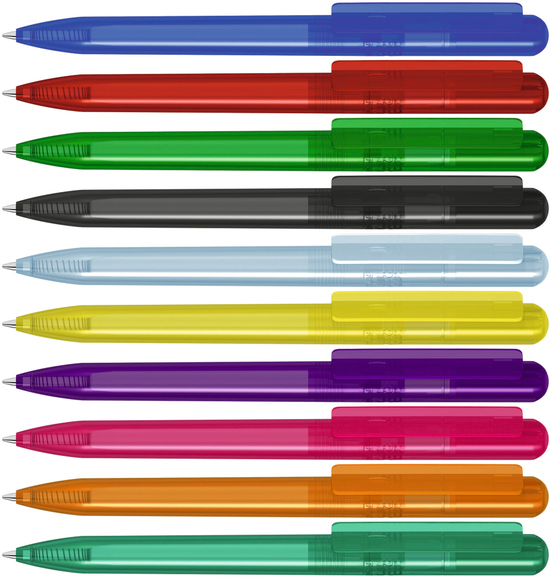 RECYCLED PET PEN CHANGE transparent