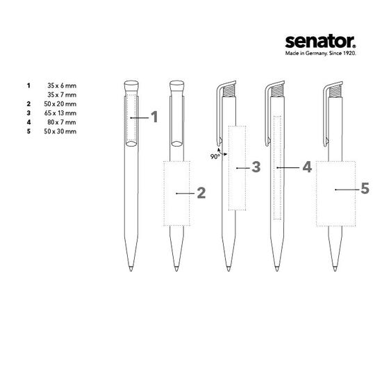 senator Super Hit Frosted  Druckkugelschreiber