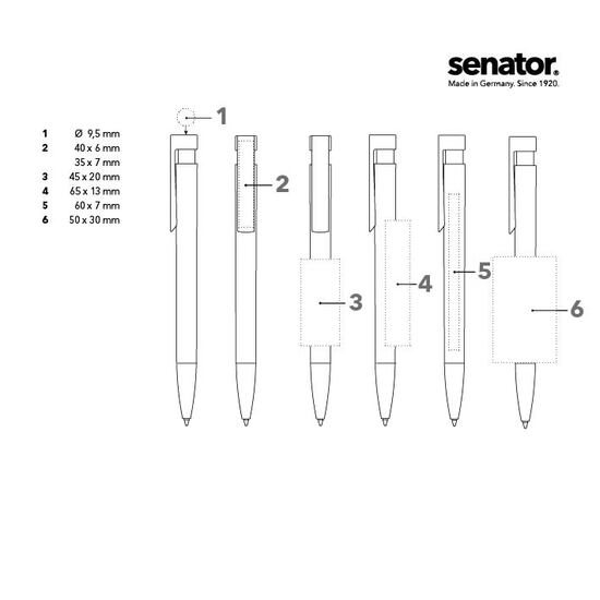 senator Liberty Matt Recyceld  Druckkugelschreiber