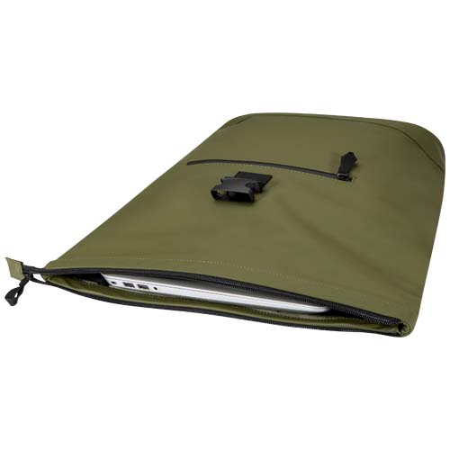 Resi Plus 15" GRS-recycelter Rolltop Rucksack 18 L