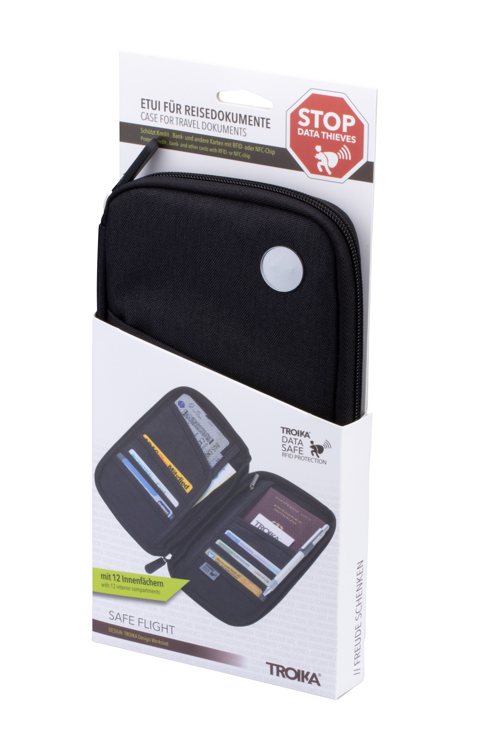 TROIKA Etui SAFE FLIGHT Motiv