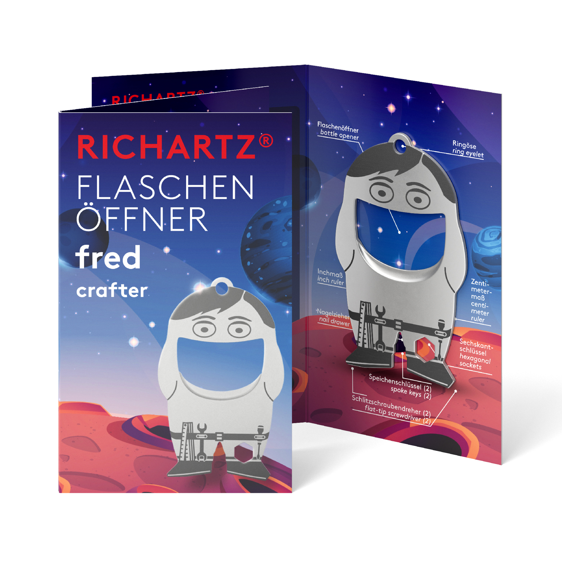 RICHARTZ® FLASCHENÖFFNER fred crafter