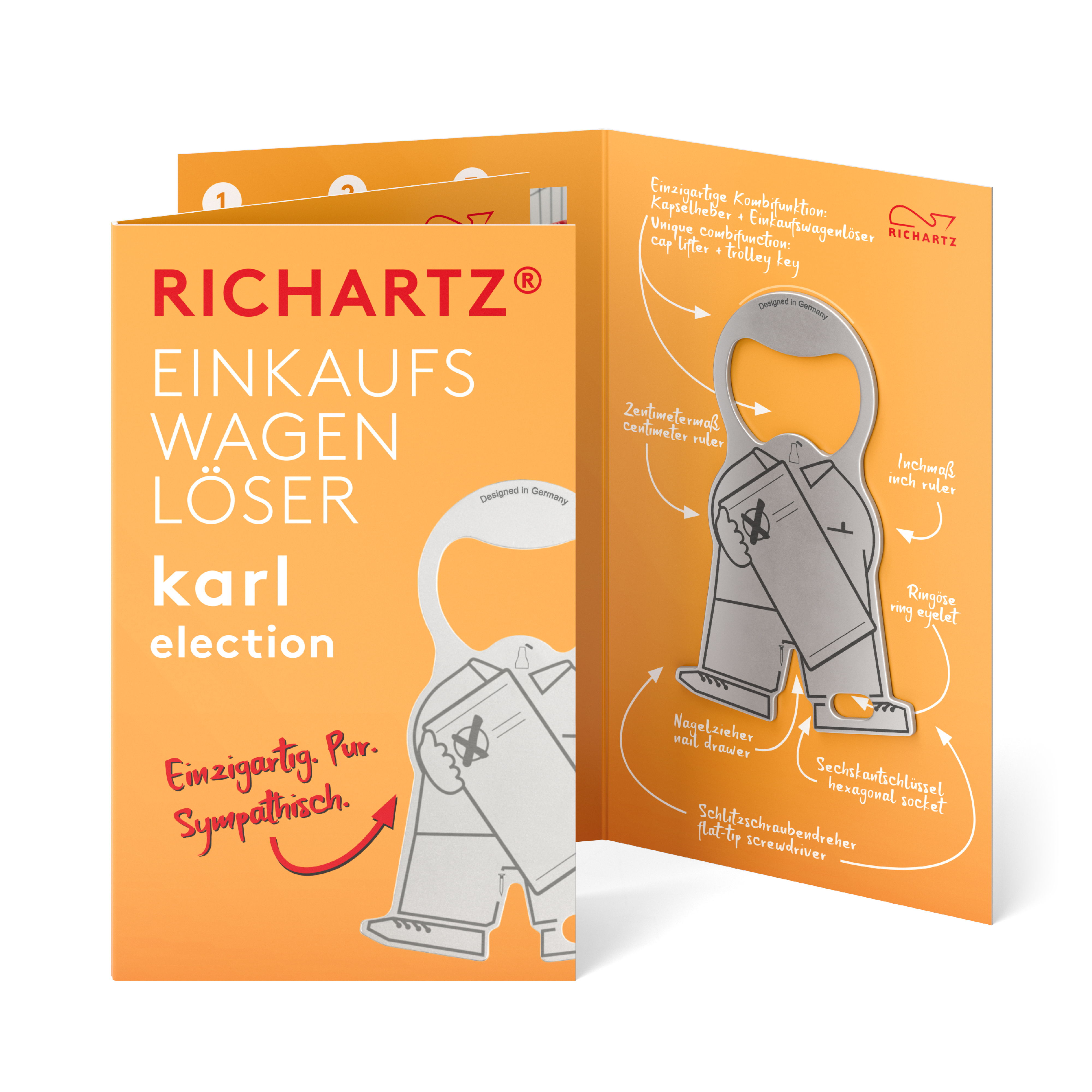RICHARTZ® EINKAUFSWAGENLÖSER karl election