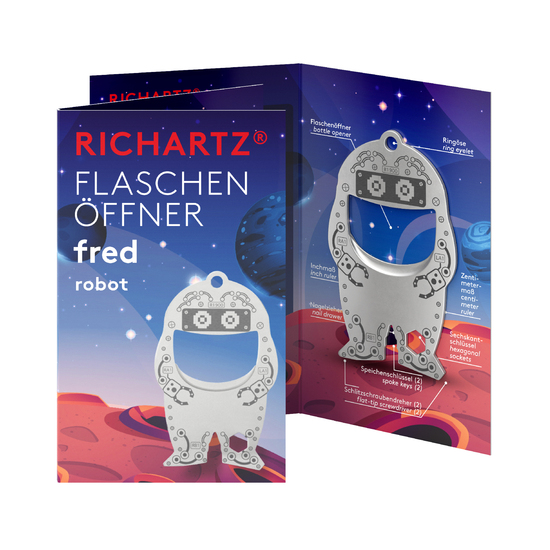 RICHARTZ® FLASCHENÖFFNER fred robot