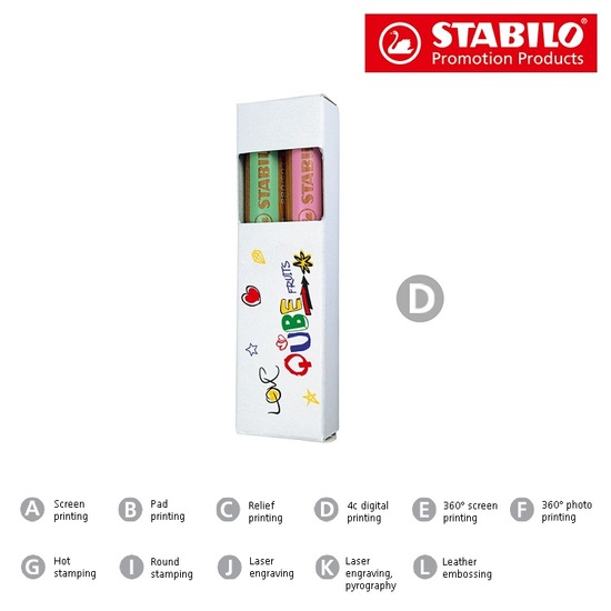 STABILO woody 3 in 1 Farbstift 2er-Set