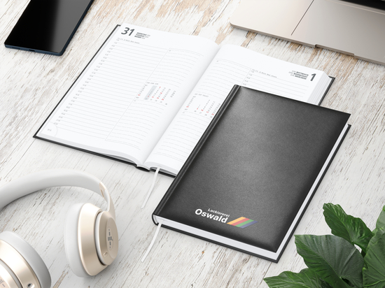 Buchkalender Image Bestseller inkl. Siebdruck-Digital