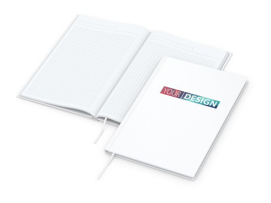 Notizbuch Memo-Book A5 Bestseller inkl. Siebdruck-Digital
