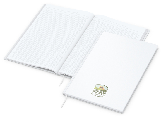 Notizbuch Note-Book A4 Bestseller inkl. Siebdruck-Digital