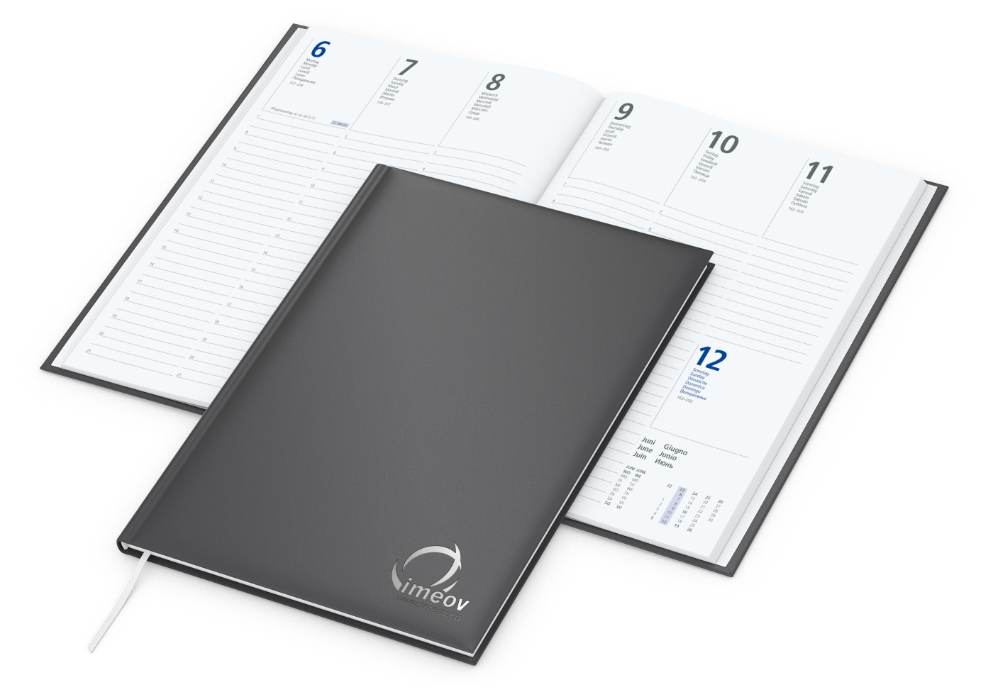 Wochenkalender Media Bestseller inkl. Prägung