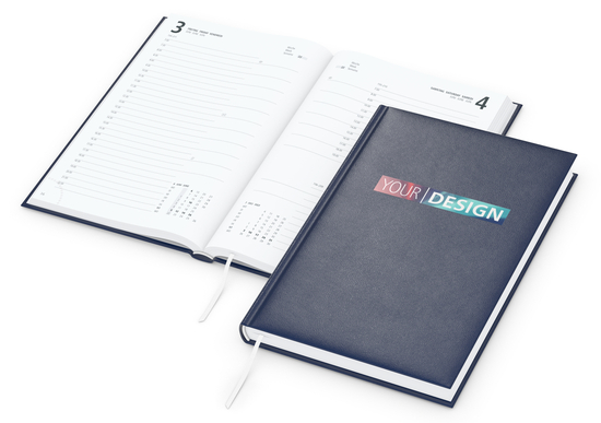 Buchkalender Advance Bestseller inkl. Siebdruck-Digital