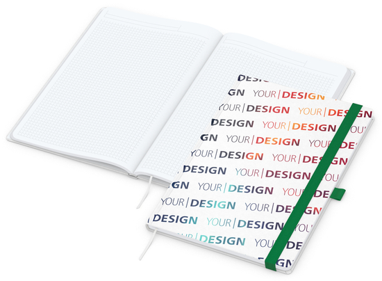 Notizbuch Match-Book White A4 Natura Bestseller