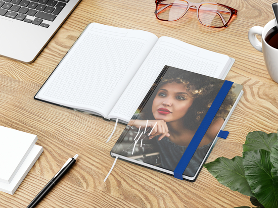 Notizbuch Match-Book White A5 Cover-Star Bestseller