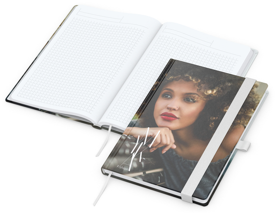 Notizbuch Match-Book White A5 Cover-Star Bestseller