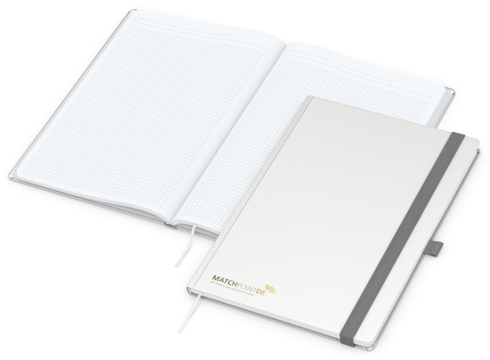 Notizbuch Vision-Book White A4 Bestseller inkl. Prägung