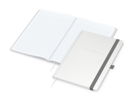 Notizbuch Vision-Book White A4 Bestseller inkl. Prägung
