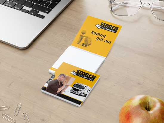 Haftnotiz Individuell Cover Karton Bestseller, 72 x 72 mm