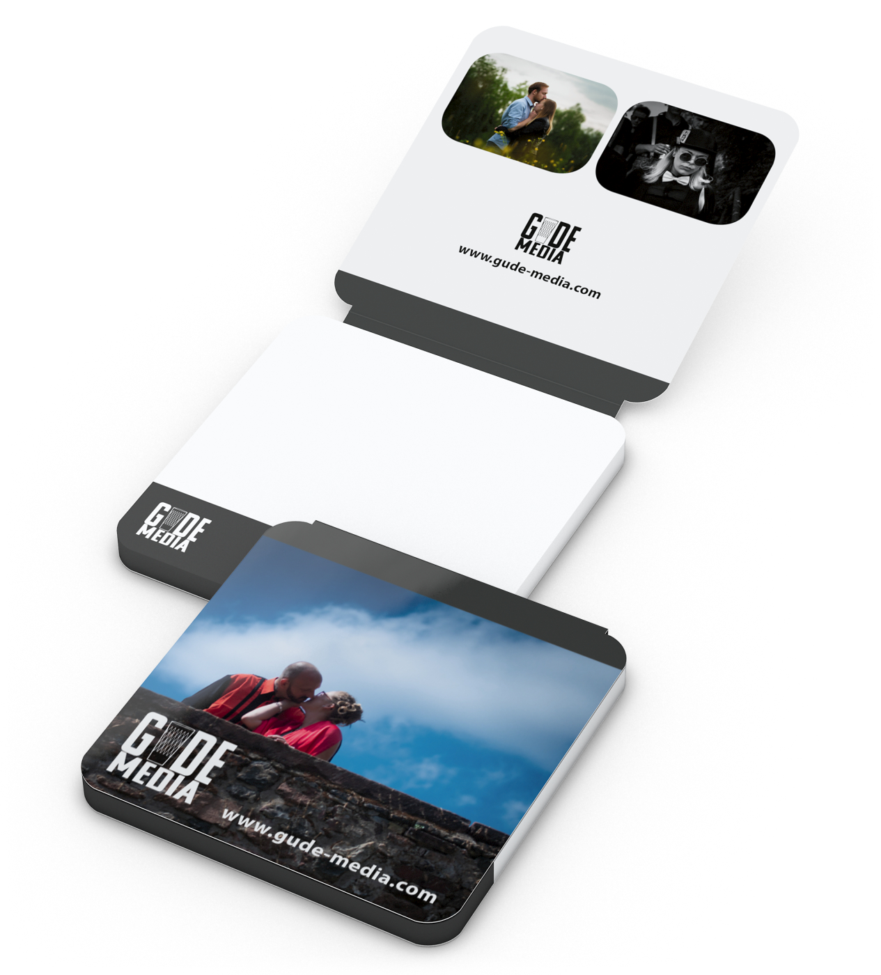 Haftnotiz Cover Karton Round Bestseller, 66 x 66 mm