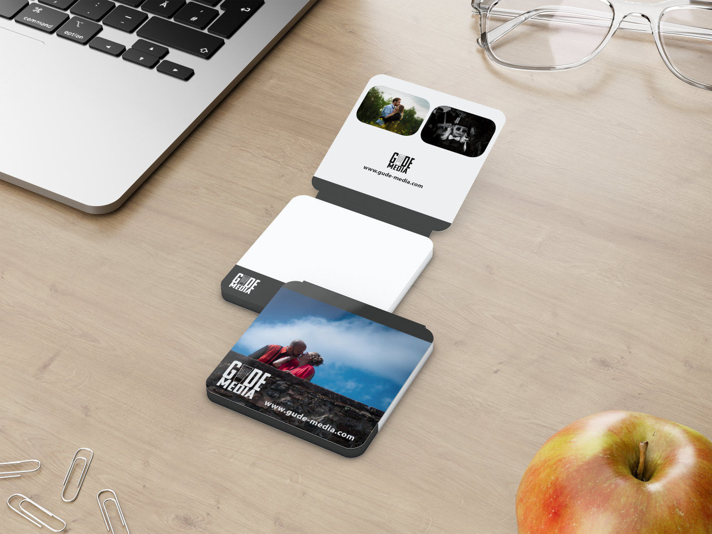 Haftnotiz Cover Karton Round Bestseller, 66 x 66 mm