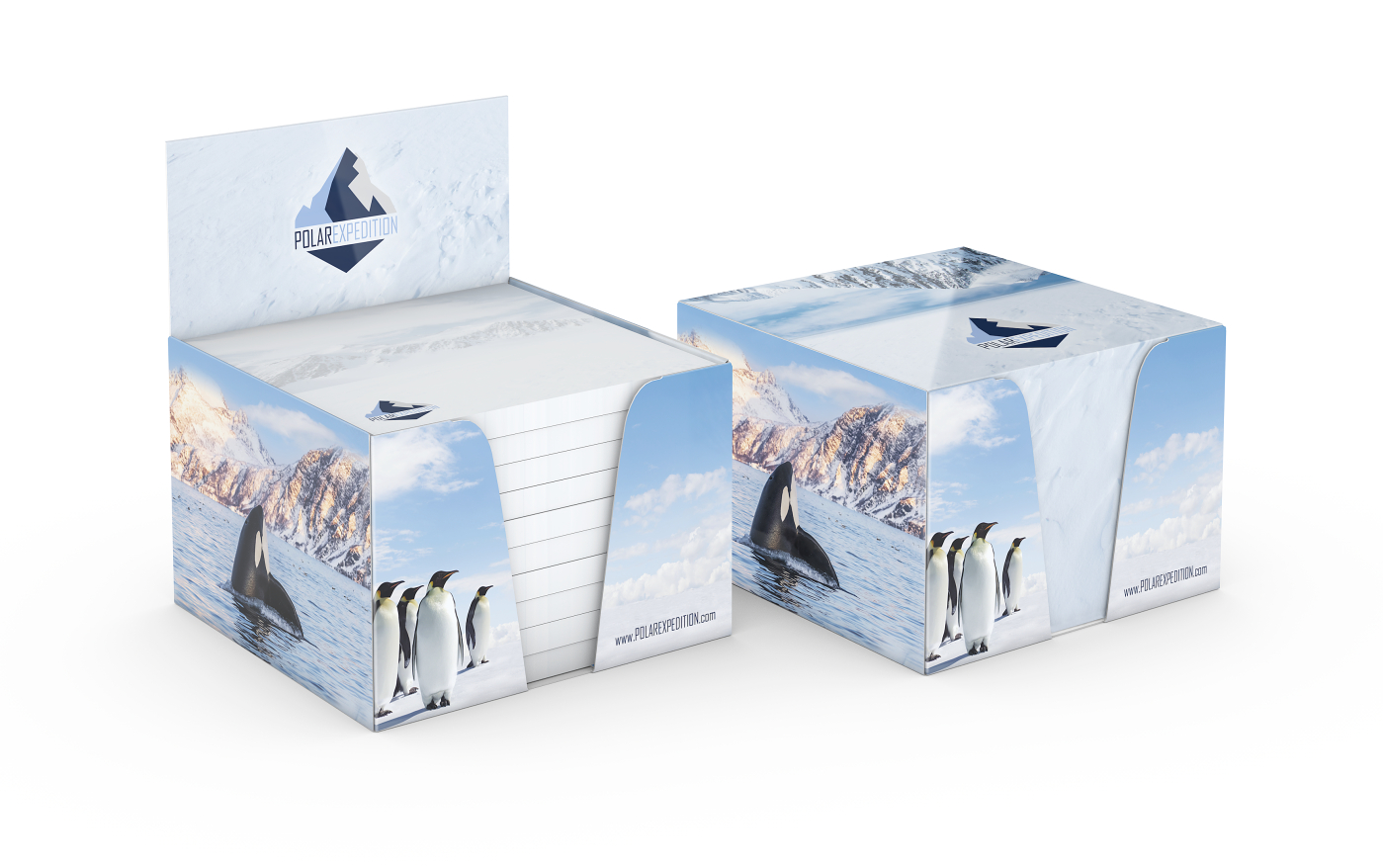 Haftnotizen-Pop-Up-Box Individuell 72 x 72, 500 Blatt