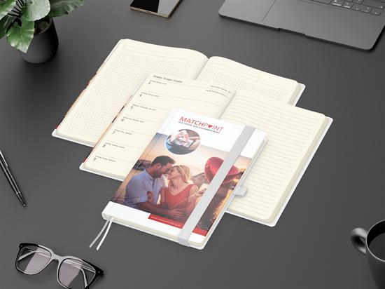 Wochenplaner Match-Hybrid Creme A5 Cover-Star Bestseller