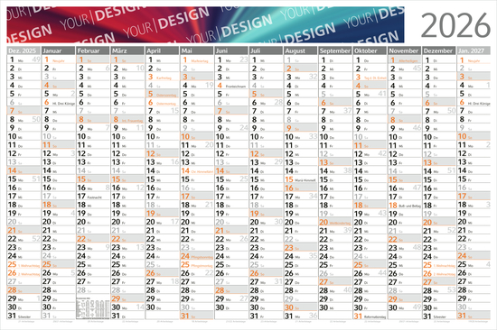 Wandplaner Horizont M Bestseller