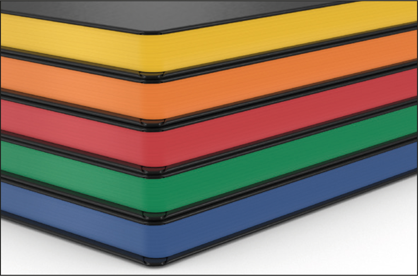 Notizbuch Color-Book Bestseller, A4, mittelblau