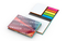 Haftnotiz-Set London Bookcover White Bestseller, gloss-individuell, Farbschnitt orange