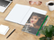 Notizbuch Match-Book White Bestseller, A4, Cover-Star, matt-individuell, grün