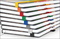 Notizbuch Match-Book White Bestseller, A5, Cover-Star, matt-individuell, schwarz