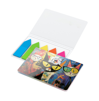 Haftmarker-Set Memo-Card Pfeil-Filmmarker Bestseller, gloss-individuell