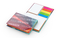 Haftnotiz-Set Prag Bookcover White Bestseller, gloss-individuell, Farbschnitt orange