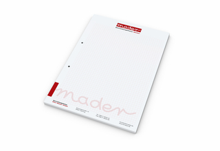 Schreibblock Bestseller, A4, 100 Blatt mit 2fach-Abheftlochung