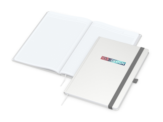 Notizbuch Vision-Book White Bestseller, A4, weiß
