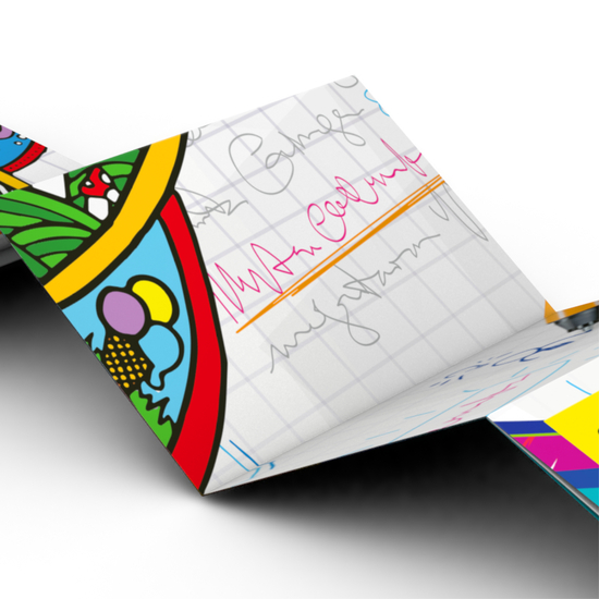 Faltplan Concept-Card Small, 30, gloss-individuell
