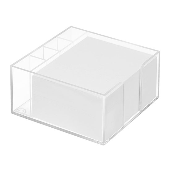 Zettelbox mit Köcher "Lambda"