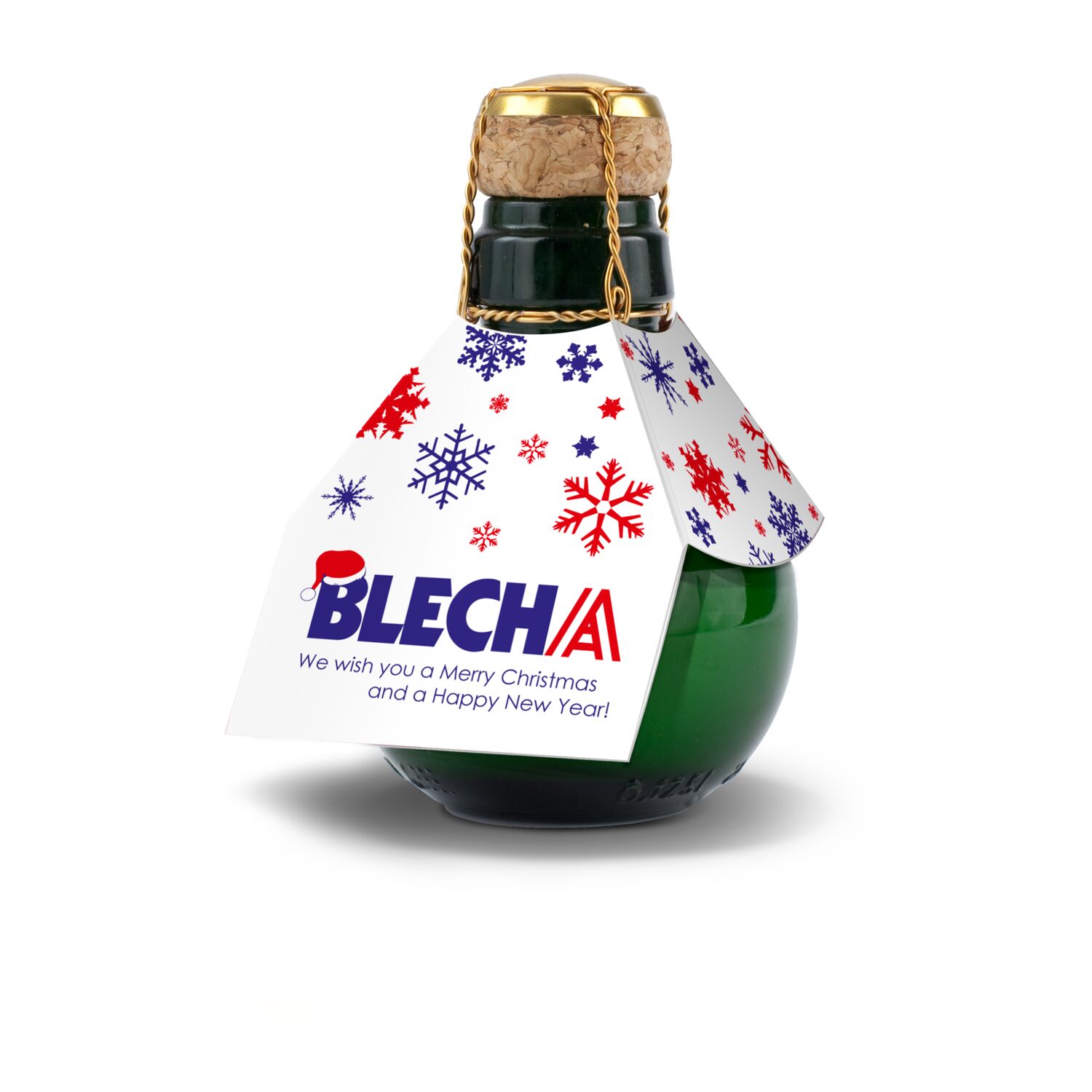 Kleinste Sektflasche der Welt Eigendesign, 125 ml 2K1540z