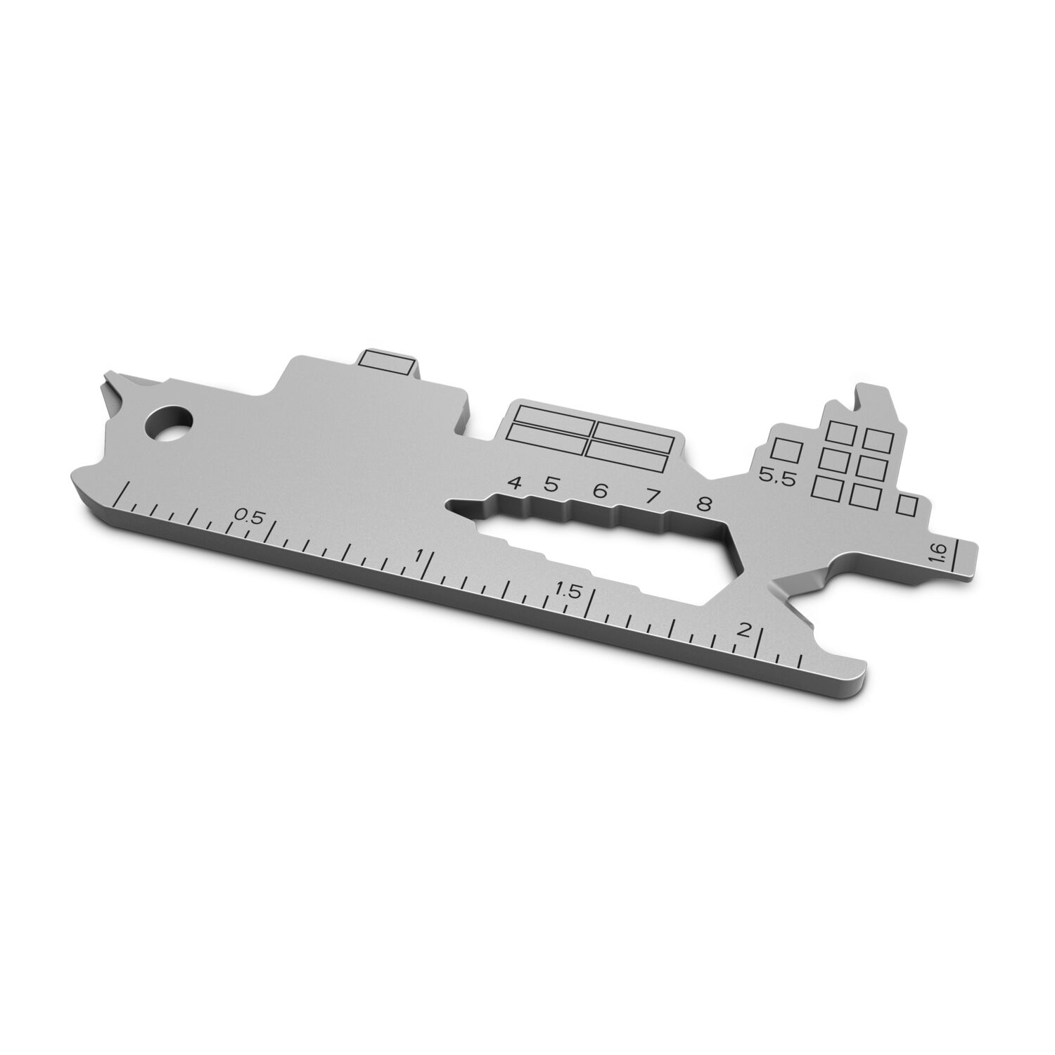 ROMINOX® Key Tool Cargo Ship (19 Funktionen) Danke 2K2103f
