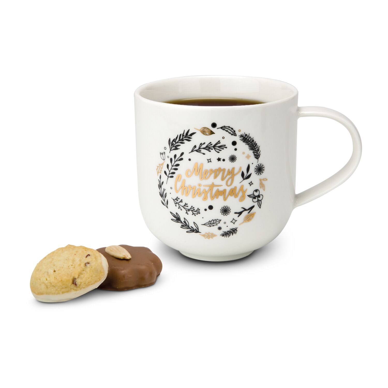 Geschenkset / Präsenteset: Weihnachtliche Teetasse 2K2138