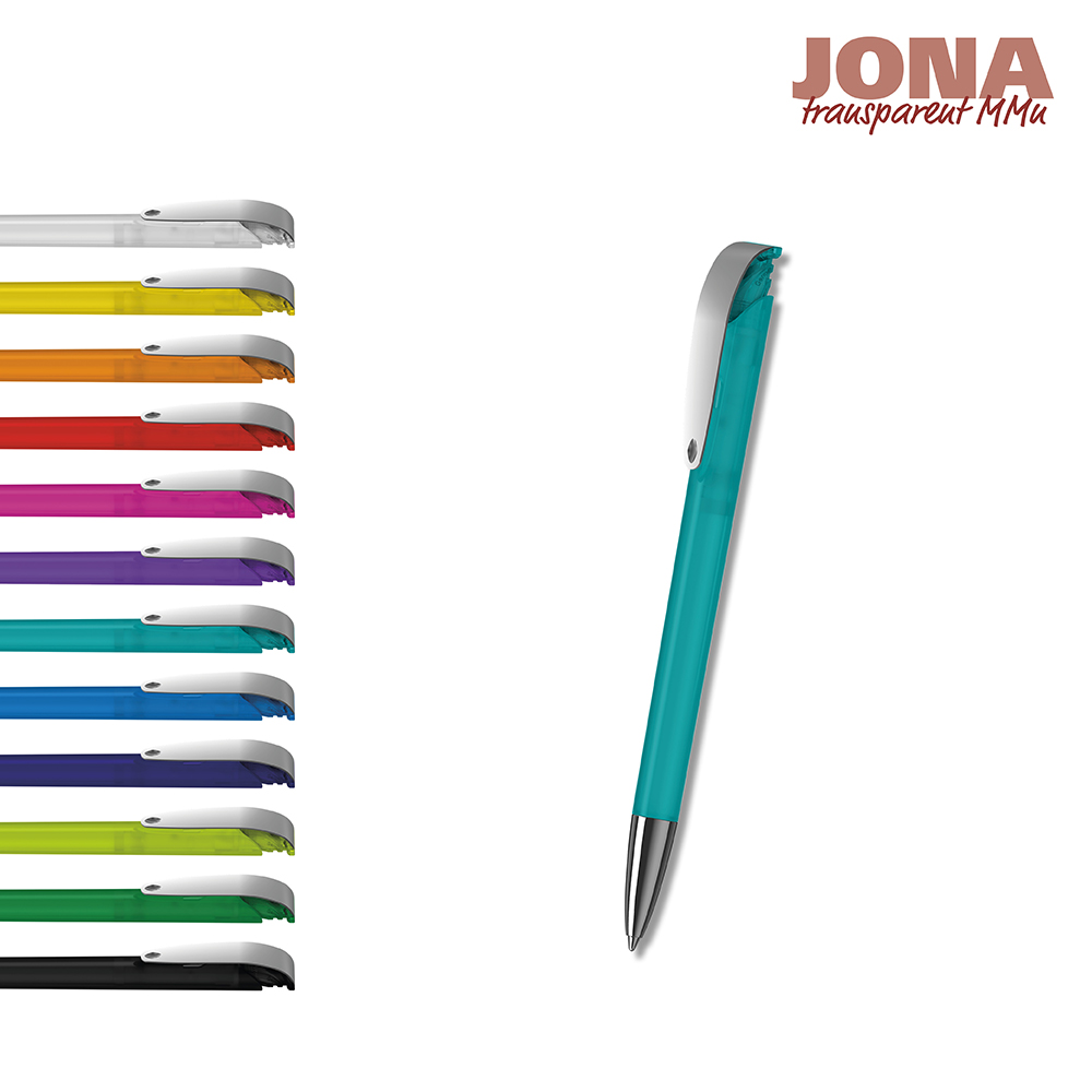 Klio-Eterna - Jona transparent MMn - Druckkugelschreiber