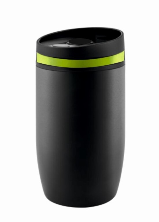 Metmaxx® Thermobecher "CremaOfficinaNero"