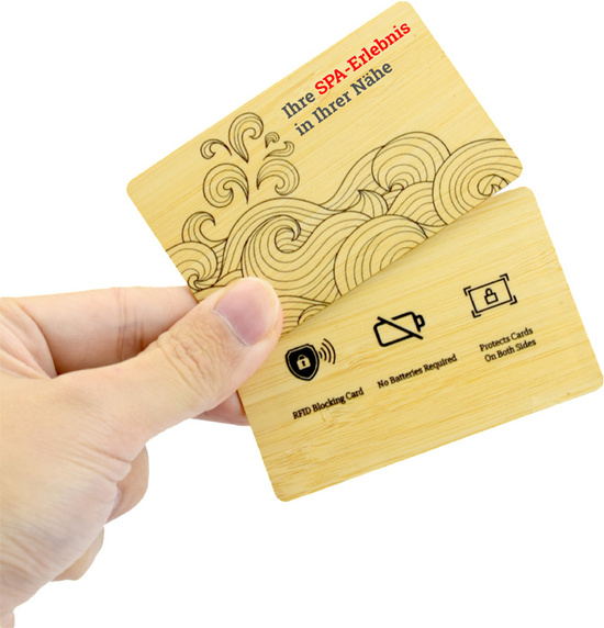 RFID-Blocker Bambus