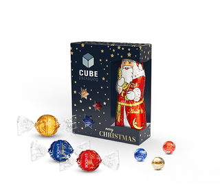 Lindt Nikolaus Mix 89 g Inkl. Lindor Kugeln (Zartbitter)