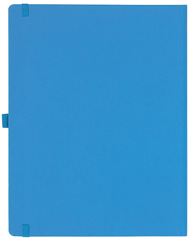 Notizbuch Style Large im Format 19x25cm, Inhalt liniert, Einband Fancy in der Farbe China Blue